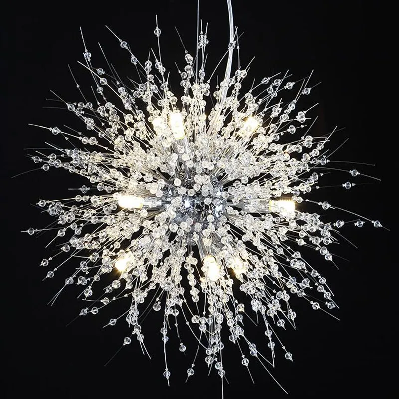 

Modern Crystal Chandelier Chrome Golden vanity suspension Chandelier Hanging LED Lighting lustre for Living Room Business Club