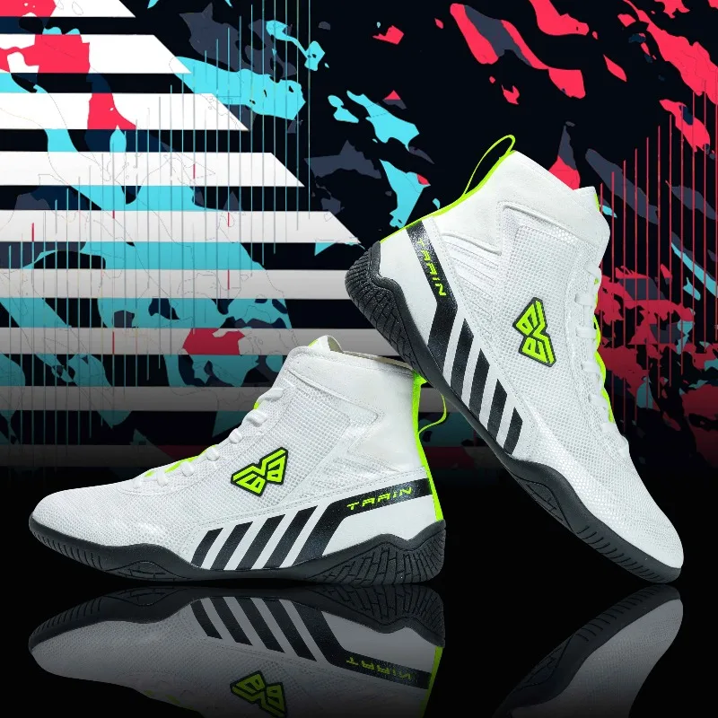 2026 New Boxing Shoes for Unisex Comfortable Wrestling Boots Men Women Designer Boxing Sport Shoes Couples Fighting Boots