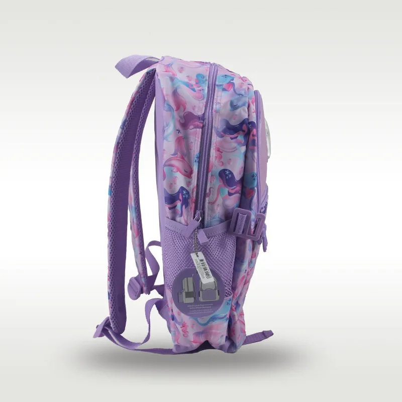 Australian Mermaid Dolphin Student Backpack Large Capacity Travel Storage Backpack Cute Waterproof Multifunctional Backpack view 6