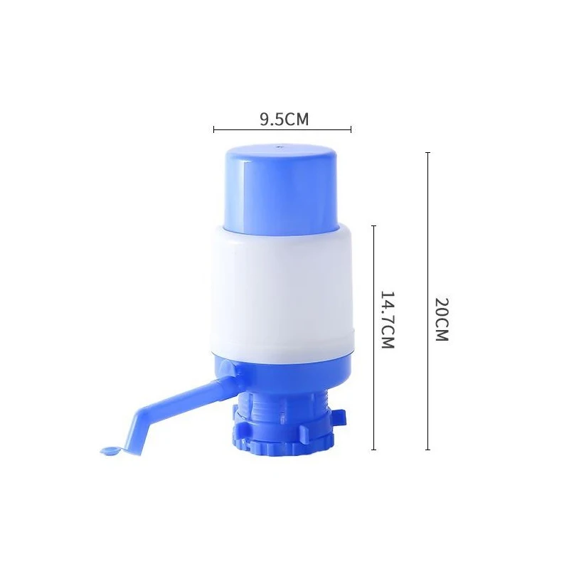 Hand Press Pump Manual Removable Hand Pressure Water Dispenser Food Grade Material Innovative Vacuum Action Drinking Fountain