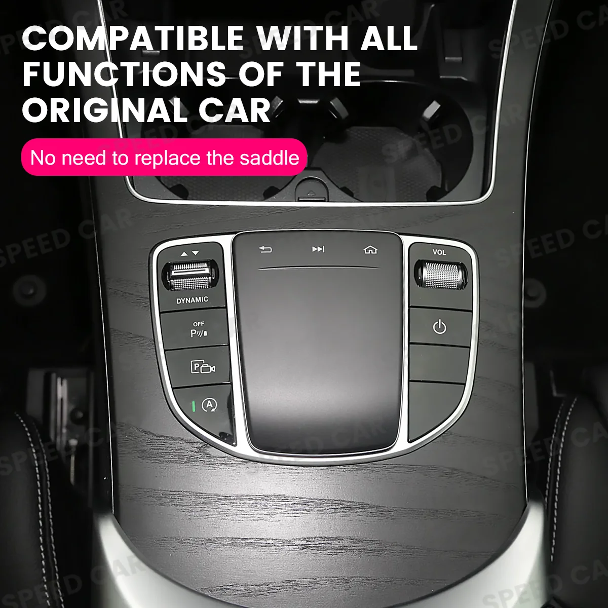 For Mercedes Benz W205 W213 G GLC Original Car Knob Joystick Upgrade Refit Car Central Control  Touch Mouse Multimedia Buttons
