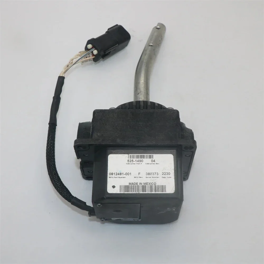 

525-1490 8V Right Hand 2-Axis Proportional Flow Joystick Control for Caterpillar 257D3 289D3 299D3 249D3 259D3 239D3 246D3 226D3