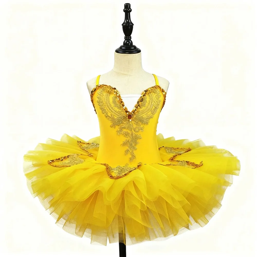 Vestido de Ballet para niños, trajes de baile, vestido de fiesta de verano para niña, leotardo de Ballet, falda tutú rosa, ropa para niñas, Vestidos de espectáculo