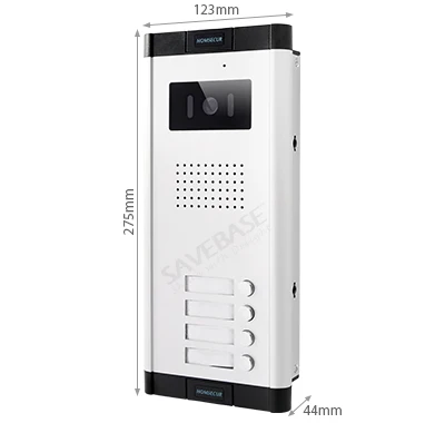 (Not Standalone) HOMSECUR 520C-4 Doorbell Camera For XSL Video Doorbell Doorphone Intercom System 4 Families