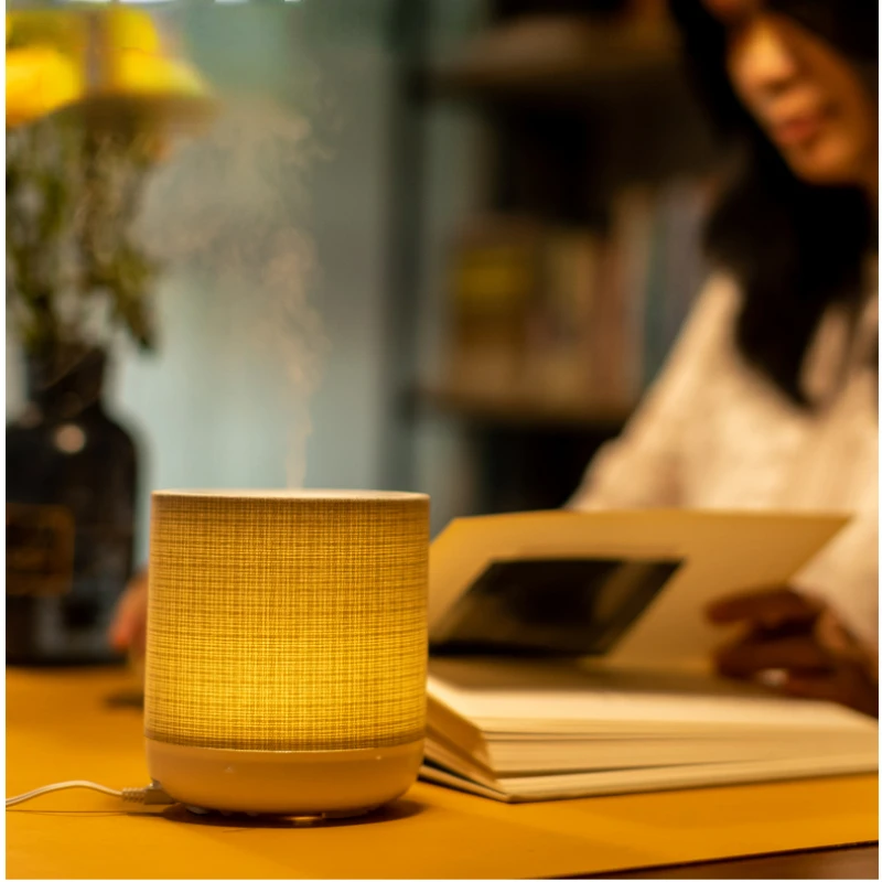 Aromatherapy Humidifier Mute Fabric Ultrasonic Aromatherapy Machine Home Bedroom To Help Sleep Small Plug-in Oil Aroma Diffuser