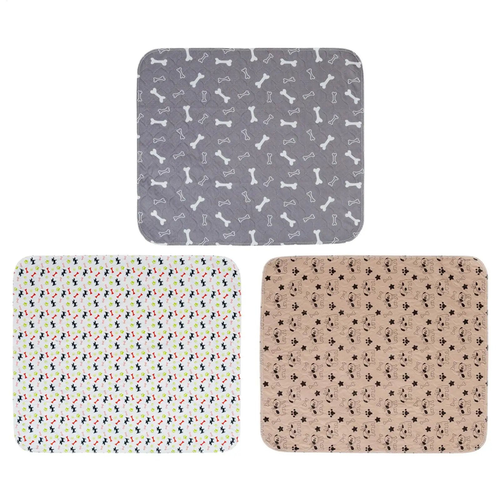 Washable Dog Pee Pads Fast Absorbent Training Mat Leak-Proof Non-Slip Pet Training Pads Reusable Puppy Pee Pads for Home Travel view 3