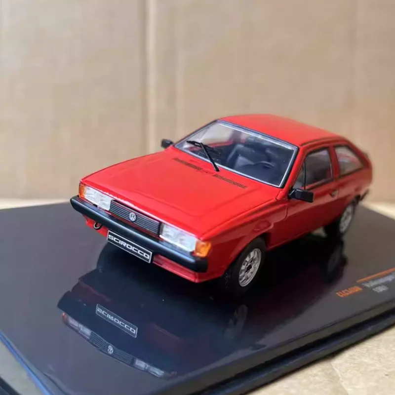 IXO 1:43 مقياس SCIROCCO II GT/GTI 1981 نموذج سيارة مصنوع من خليط معدني مجموعة ثابتة مزينة هدايا العيد اللعب هدية تذكارية كلاسيكية