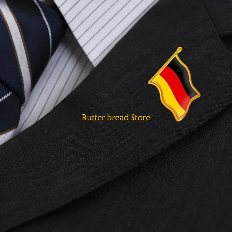 W89C 100PCS دبابيس بروش دبابيس متينة الشارة المعدنية متينة للمسيرات والأعياد