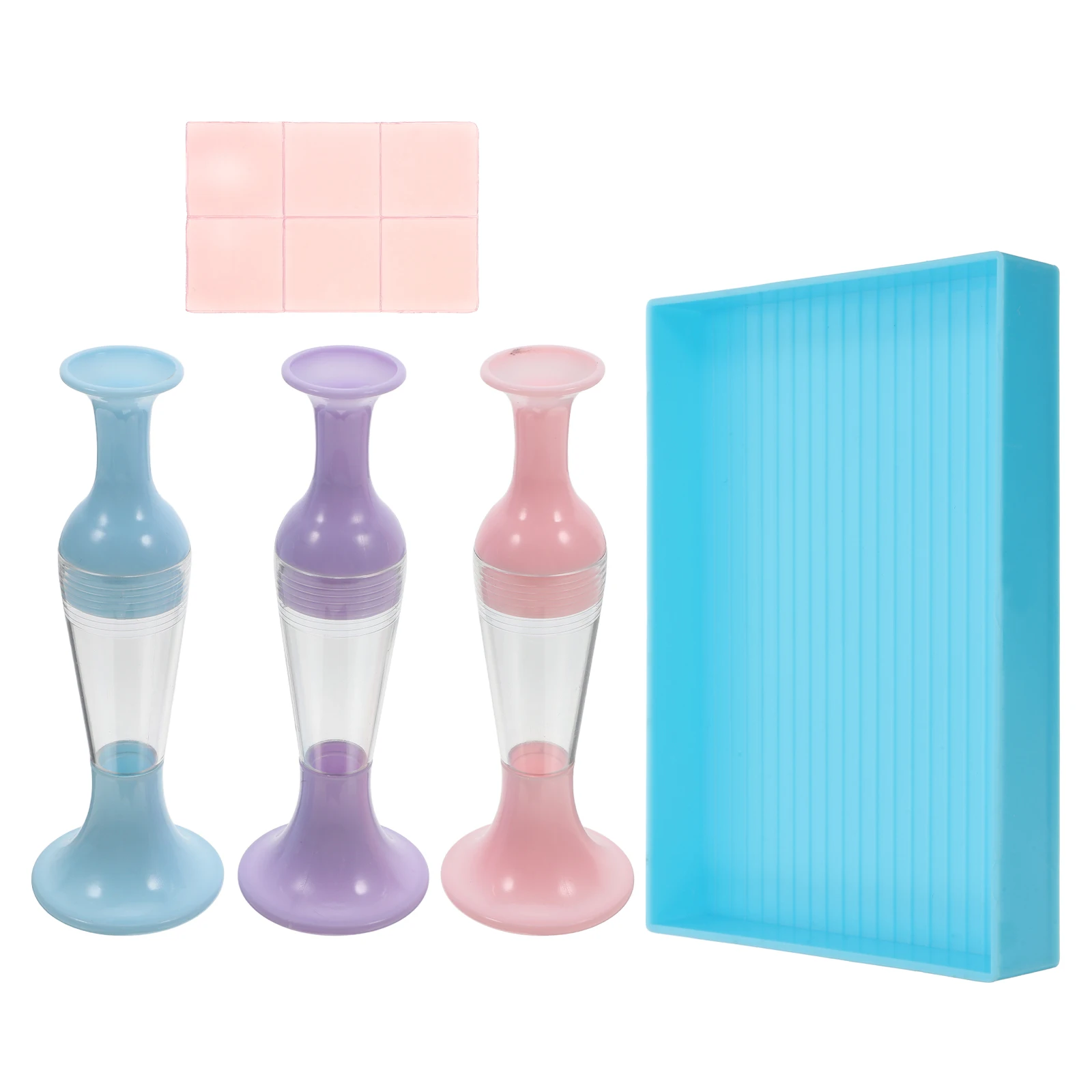 

Flower Pot Shaped Diamond Art Pen Kit Refillable Dotting For Diy Crafts Nail Painting Crystal Clay Dispenser Drill Set Adult