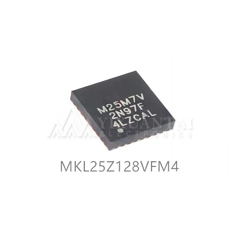 

1pcs/Lot MKL25Z128VFM4 IC MCU 32BIT 128KB FLASH 32QFN New