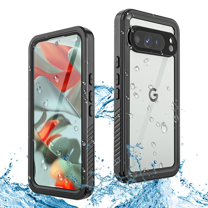 Custodia impermeabile IP68 per Google Pixel 9 Pro XL 8A 8 Pro protezione completa del corpo custodia subacquea antipolvere Fundas Coque