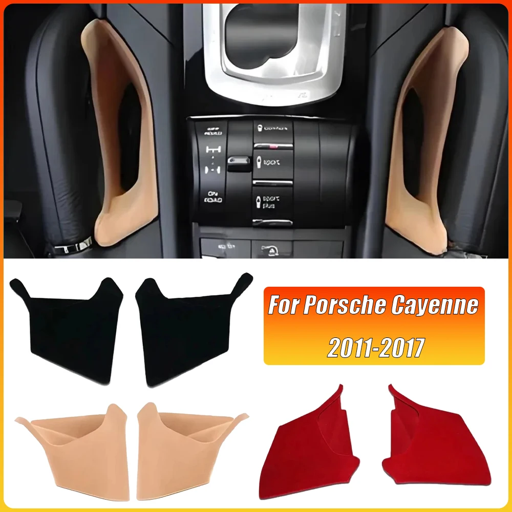 

For Porsche Cayenne 2011-2017 Central Armrest Storage Box Container Organizer Tray Holder Car Interior Storage Accessory
