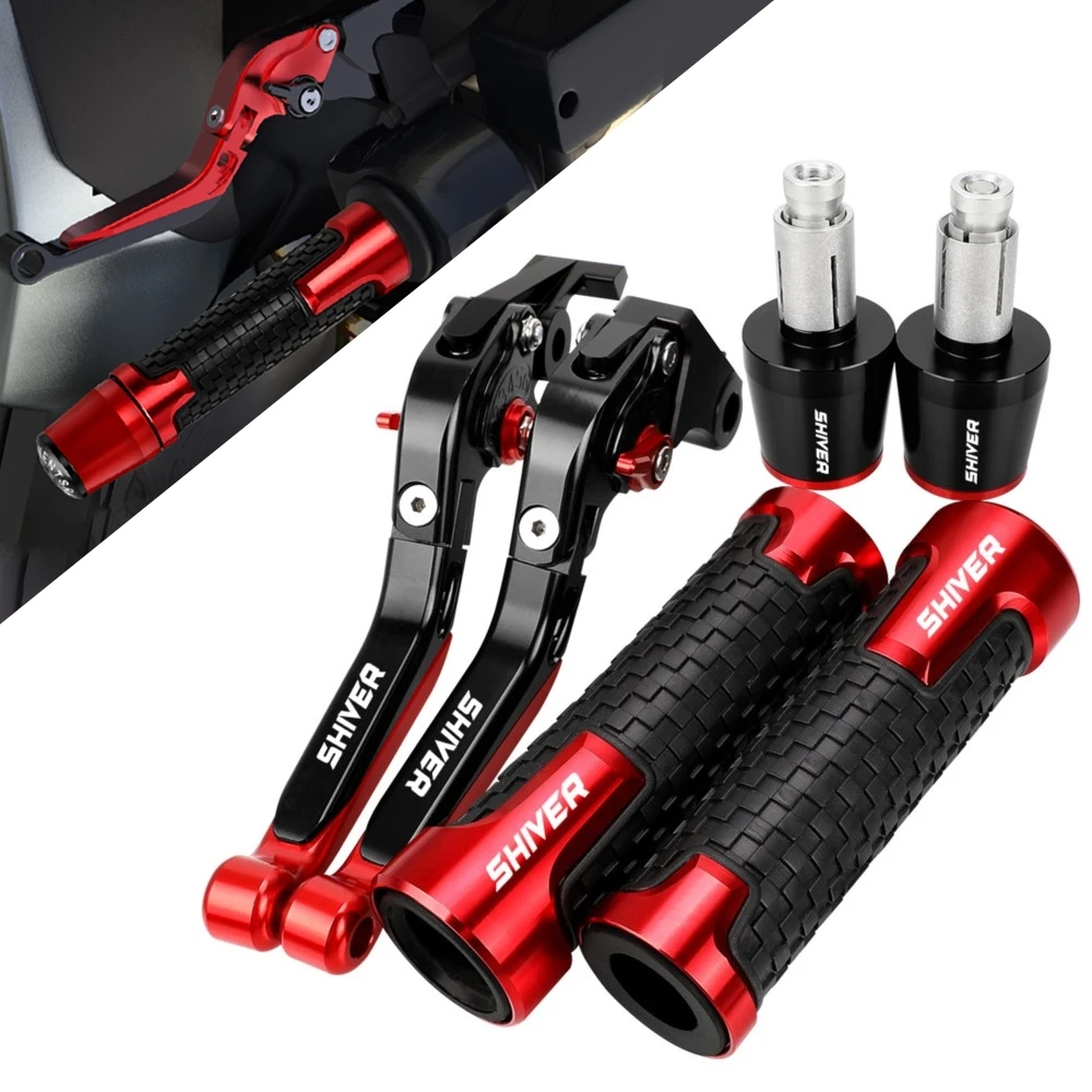 

For Aprilia SHIVER 750 /GT 2007-2016 Motorcycle Accessories Extendable Adjustable Brake Clutch Levers Handlebar Grips Ends