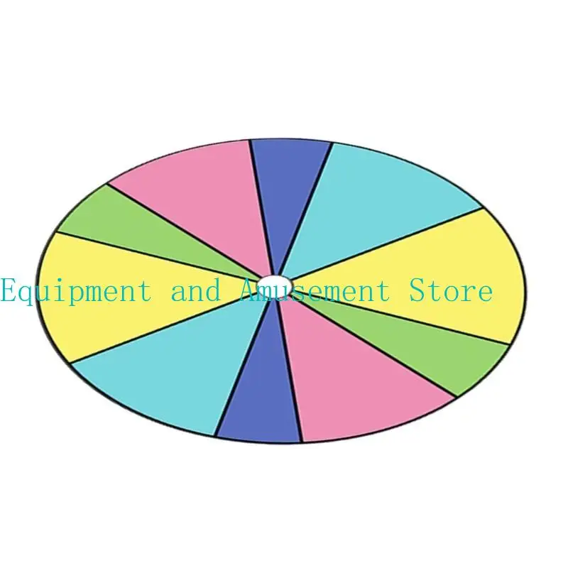 

Y1UC Tabletop Prize Turntable Erasable Reusable Fortune Wheel Lucky Draws Roulette Wheel Tabletop Lottery Machine Turntable