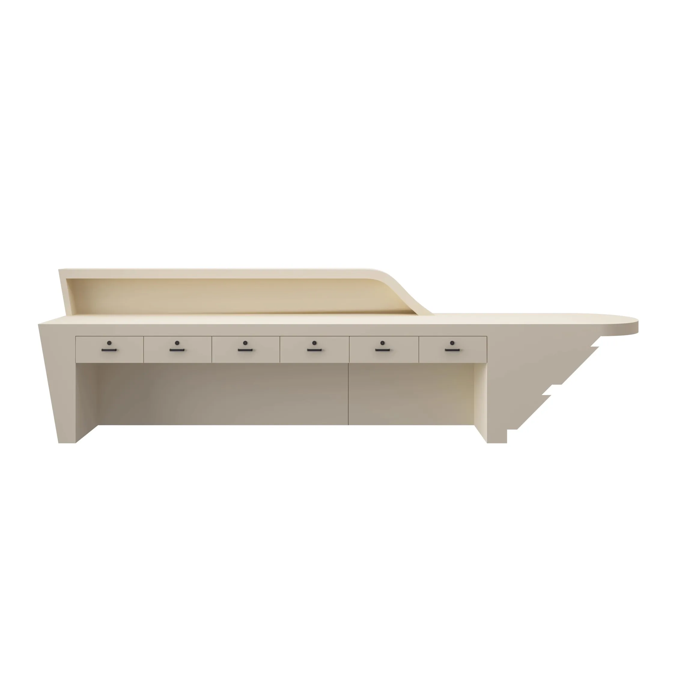 

&c Welcome Desk Bar Counter Table Reception Desk for Beauty Salon Office Reception Counter