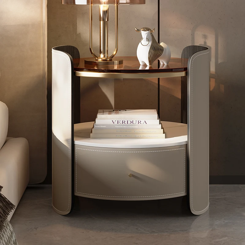 

Unique Nordic Nightstands Console Organizer Japandi Dresser Cabinet Small Nightstands Wooden Meuble De Chambre Luxury Furniture