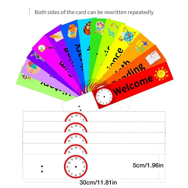 Calendario Bulletin Schedule calendario in classe calendario in età prescolare per bambini tabella di programmazione per l'istruzione per la casa dell'ufficio scolastico