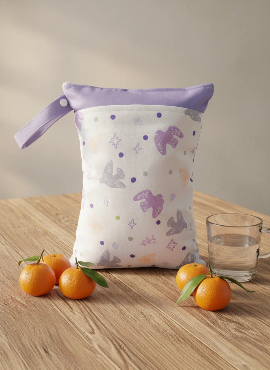 جديد حفاضات أكياس الرطب الجاف مقاوم للماء قابلة لإعادة الاستخدام السفر شاطئ بركة الرعاية النهارية Soiled عناصر الطفل اليوغا حقيبة قاعة رياضة لملابس السباحة #4