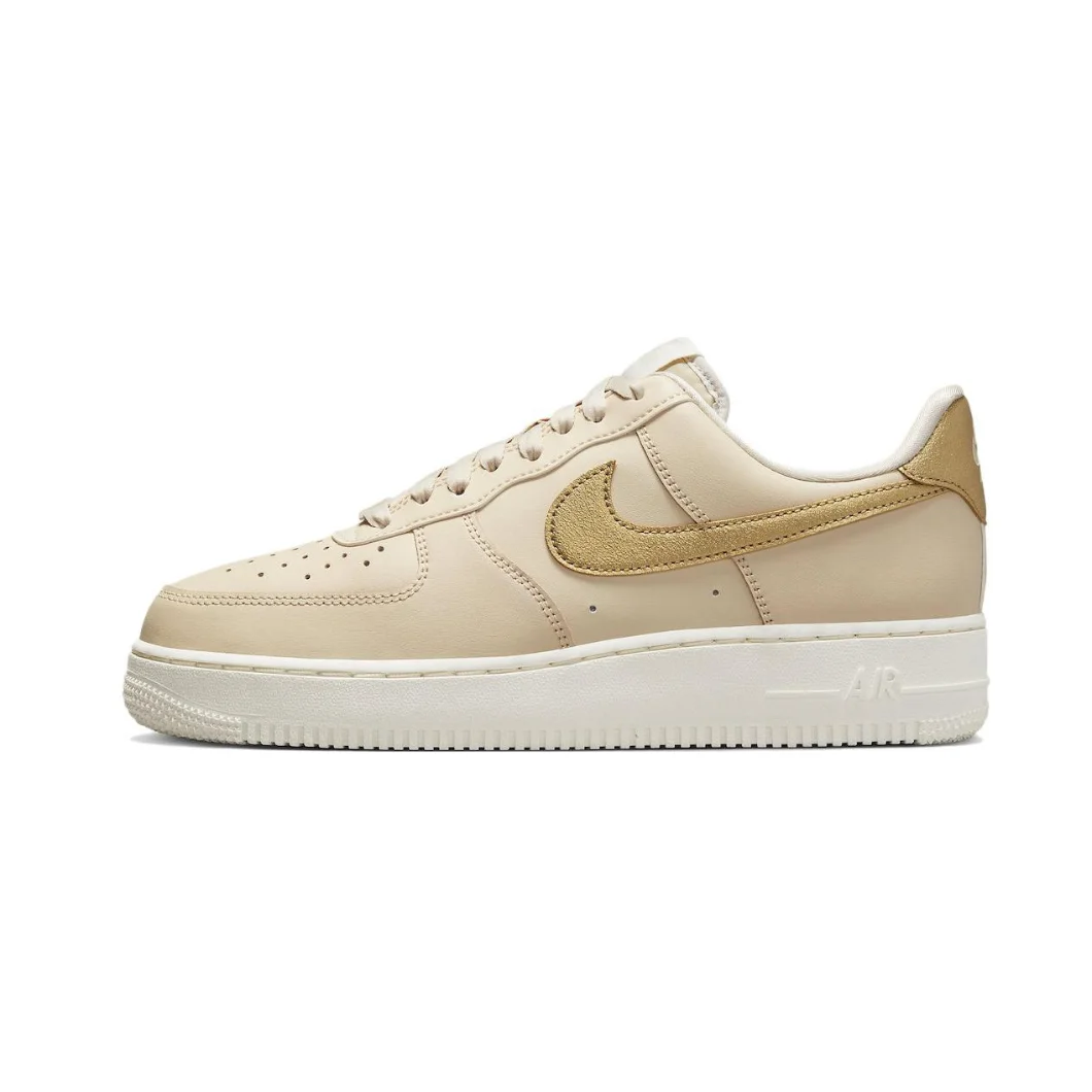 Nike Air Force 1 Low spring and summer fashion classic cream yellow low-top women's versatile wearable