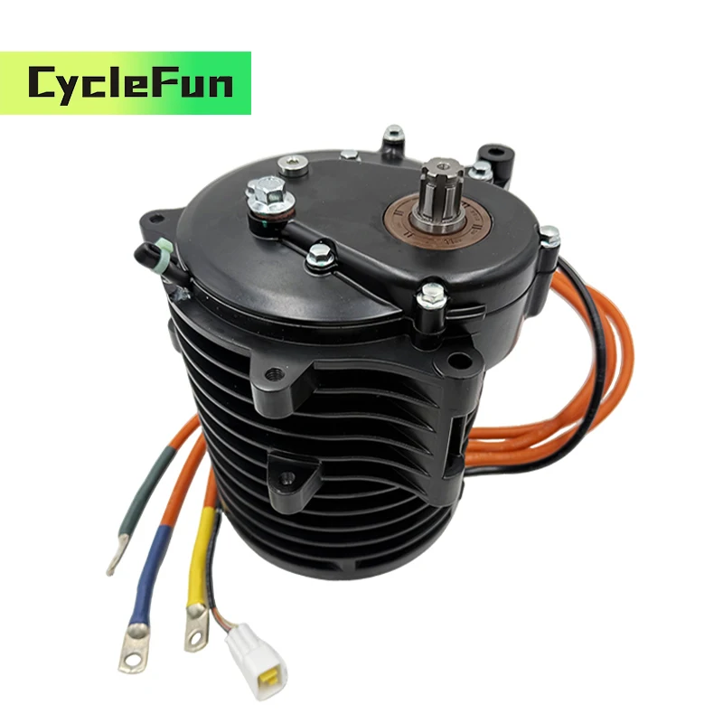 

Мотор-редуктор QS138 70H V3 3000W для электровелосипедов, 72В, 100 км/ч, с внутренней передачей, BLDC PMSM