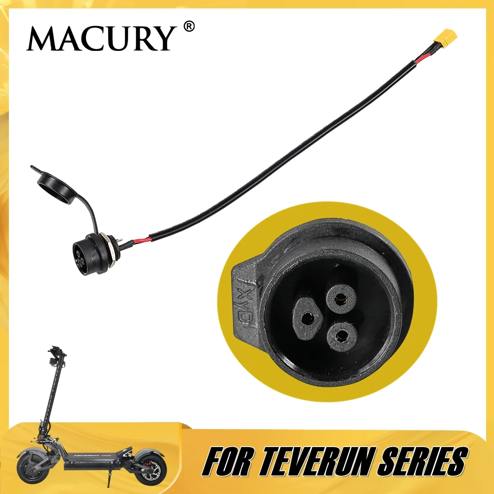 Nouveau Port de chargement M20 pour série TEVERUN BLADE GT II MINI FIGHTER SUPREME 7260R Q 11 11 + connecteur femelle pour Scooter électrique TETRA