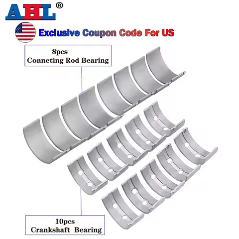 STD~ +100 Motorcycle Connecting Rod &amp; Main Crankshaft Bearing For HONDA CBR1000 2004-2018 CBR 1000 CB 1000 R