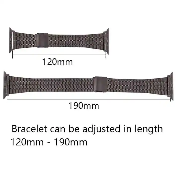 Bracelet for Apple Watch 8 Ultra 2 Band 49mm 45mm 44mm 41mm 40mm Stainless Steel Correa iWatch Series 9 7 6 5 SE2 Strap 42mm 38m