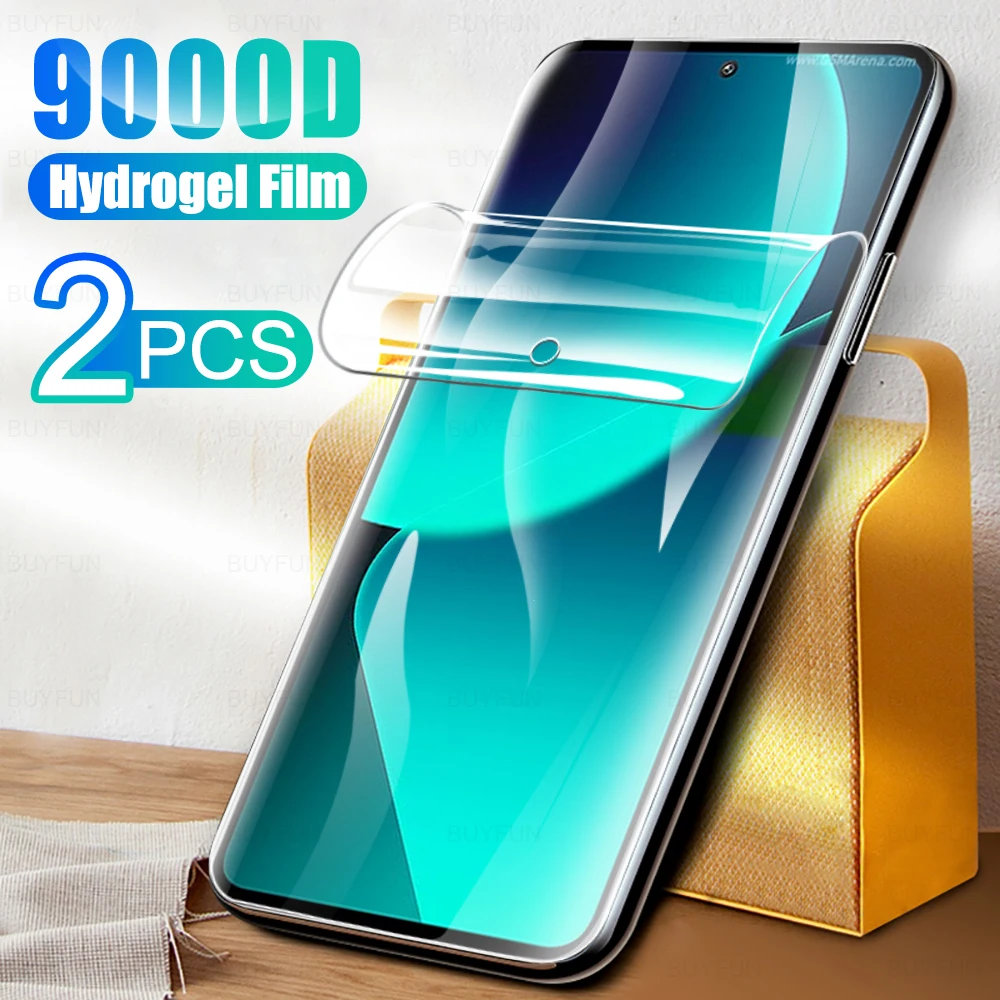 2Pcs Full Glue Cover Hydrogel Film For Xiaomi 13T Pro 5G Screen Protector Xaiomi Mi 13TPro Xiaomi13T 13 T T13 Xiaomi13TPro Mi13T