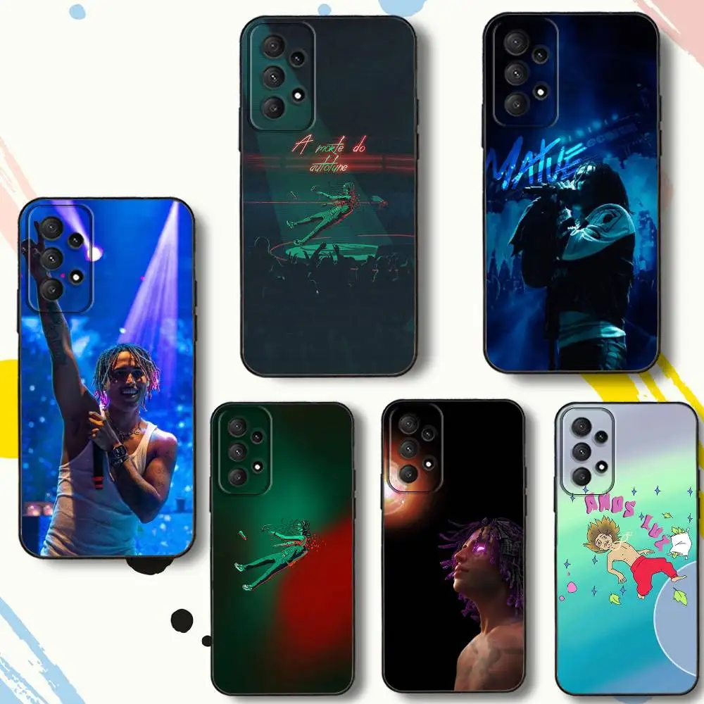 حافظة هاتف Singer M-Matue 333 AlbumS لهاتف سامسونج جالاكسي A 80,72,73,91,53,22,51,52,5G,Plus,J,Note غطاء أسود ناعم #1