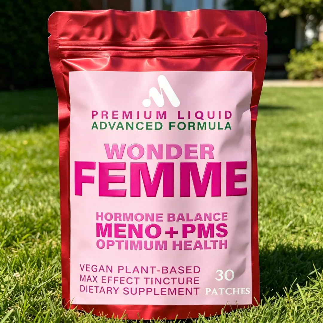 Femme Plant-Based Hormone Clinical Strength Breast Augmentation Supplement, Transdermal Patches Produced 30 Patches