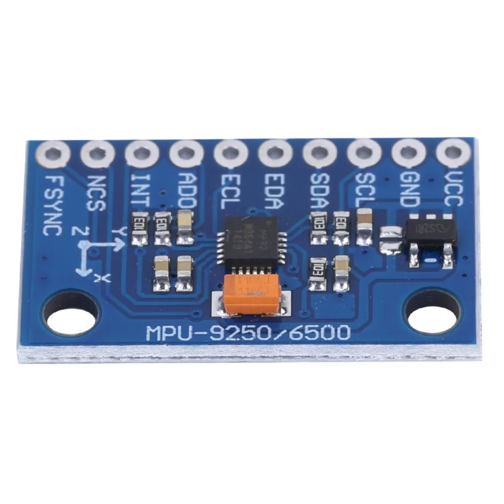 وحدة الاستشعار 16 بت MPU-9250 الاستشعار IIC/SPI حساسية عالية GY-9250 وحدة 9-محور الاستشعار التوت بي