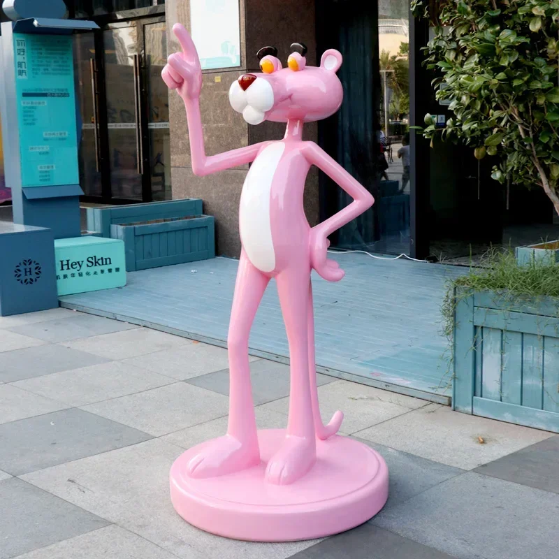 

Cartoon Sculpture FRP Mall and Shop Outdoor Large Ornaments at the Door