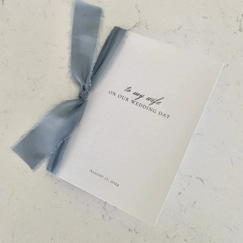 Customized Wedding Oath Card Hand Card Speech Wedding Oath Book Oath Speech Newlywed Advanced