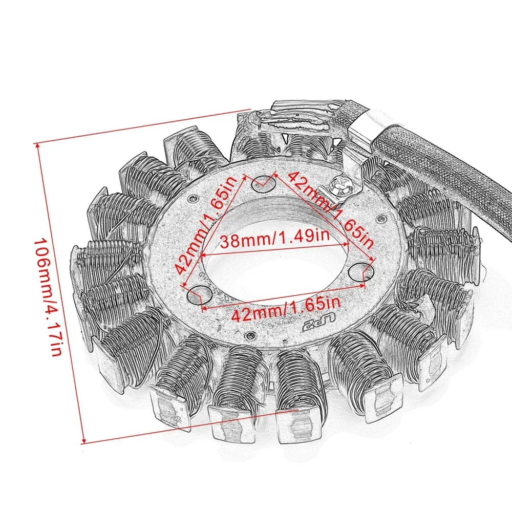 Stator Coil For Suzuki GSXR GSX-R 600 750 2006 - 2022 31401-01H00 31401-01H10 31401-01H20 / GSX-R600 GSX-R750 GSXR600 GSXR750