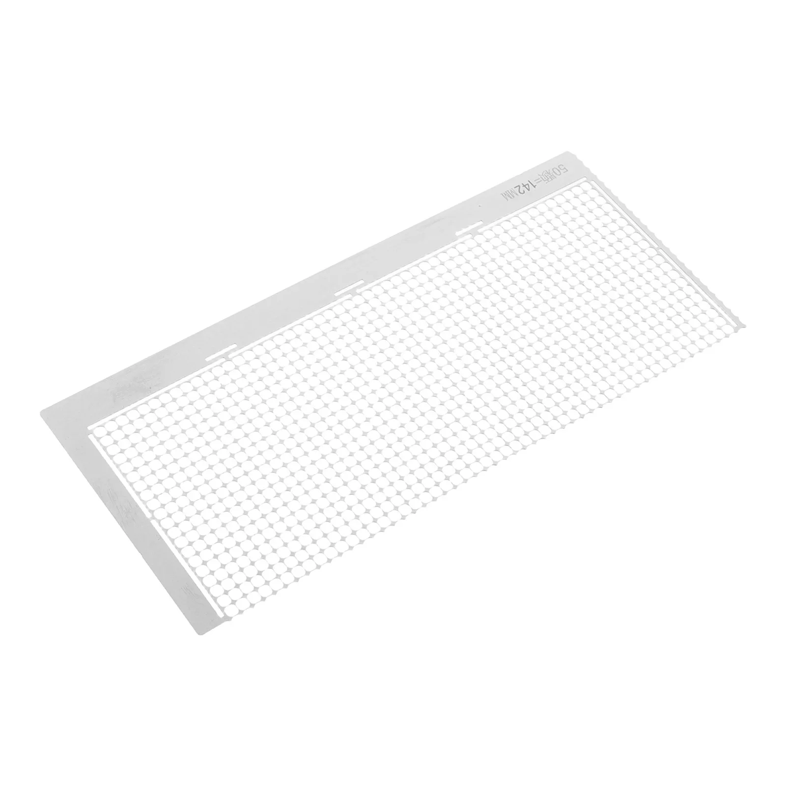 

Stainless Steel Mesh Ruler Diamond Art Tool Kit Precision Rhinestone Positioning Tool Anti-Stick Design for 5D