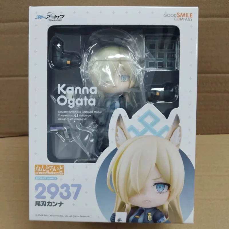 

New Good Smile Blue Archive Ogata Kanna Anime Collectible Figure Movable Joints Desktop Display For Anime Collectors In Stock