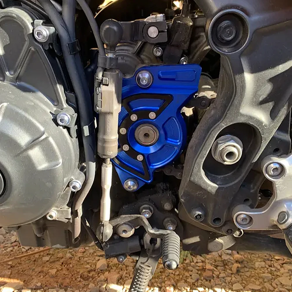 

Motorcycle Aluminum Front Sprocket Cover Chain Guard Protector For YAMAHA MT09 MT-09 SP MT 09 Tracer 900 GT TRACER 9 2021 2022