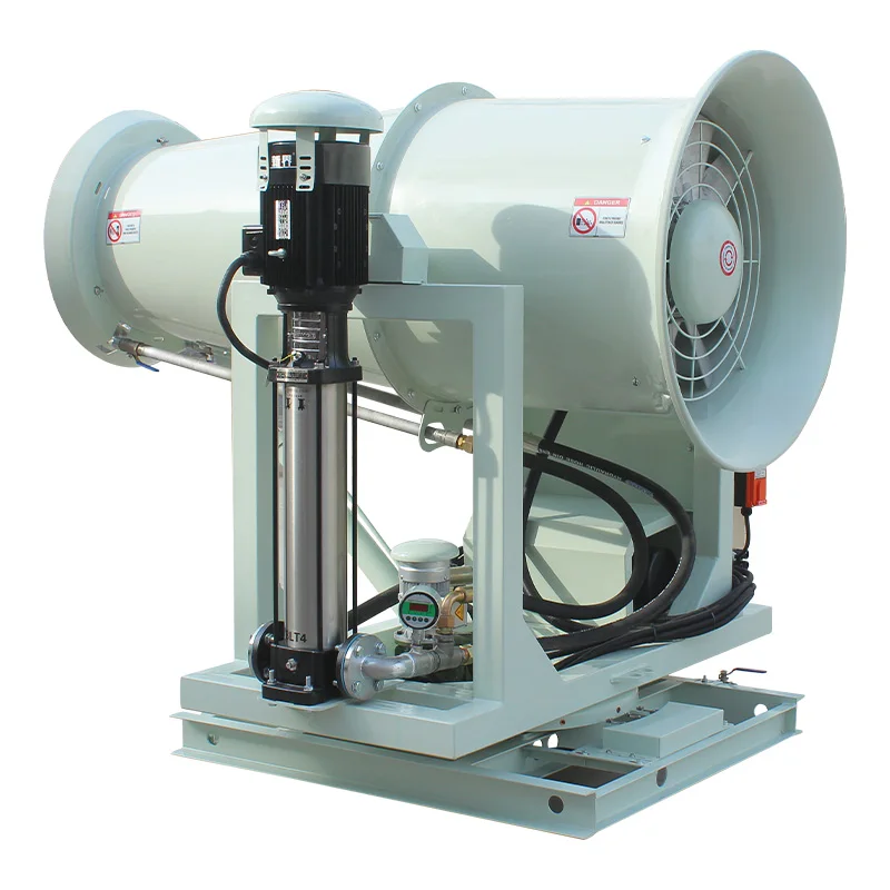 Bereich der Wasserverdunstung, Nebelkanone, industrielles Staubkontrollsprühgerät, Landwirtschaftskanone, Gartenbewässerung, 100 Meter lang