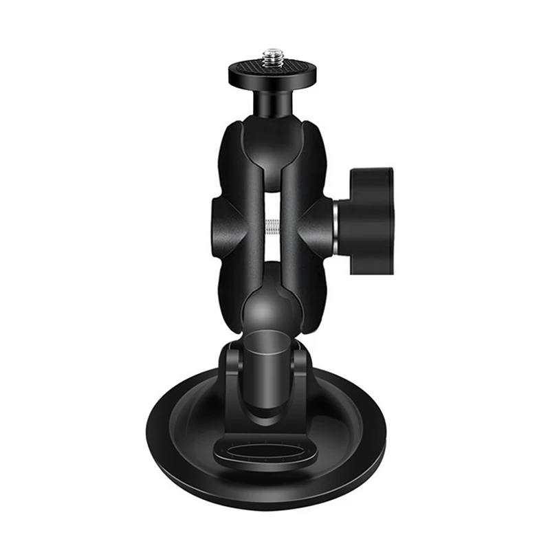 Ball Mount Twist Lock Suction Cup Base Window Mount 360 Degree Rotation for Double Socket Arm Phones Action Camera Accessories