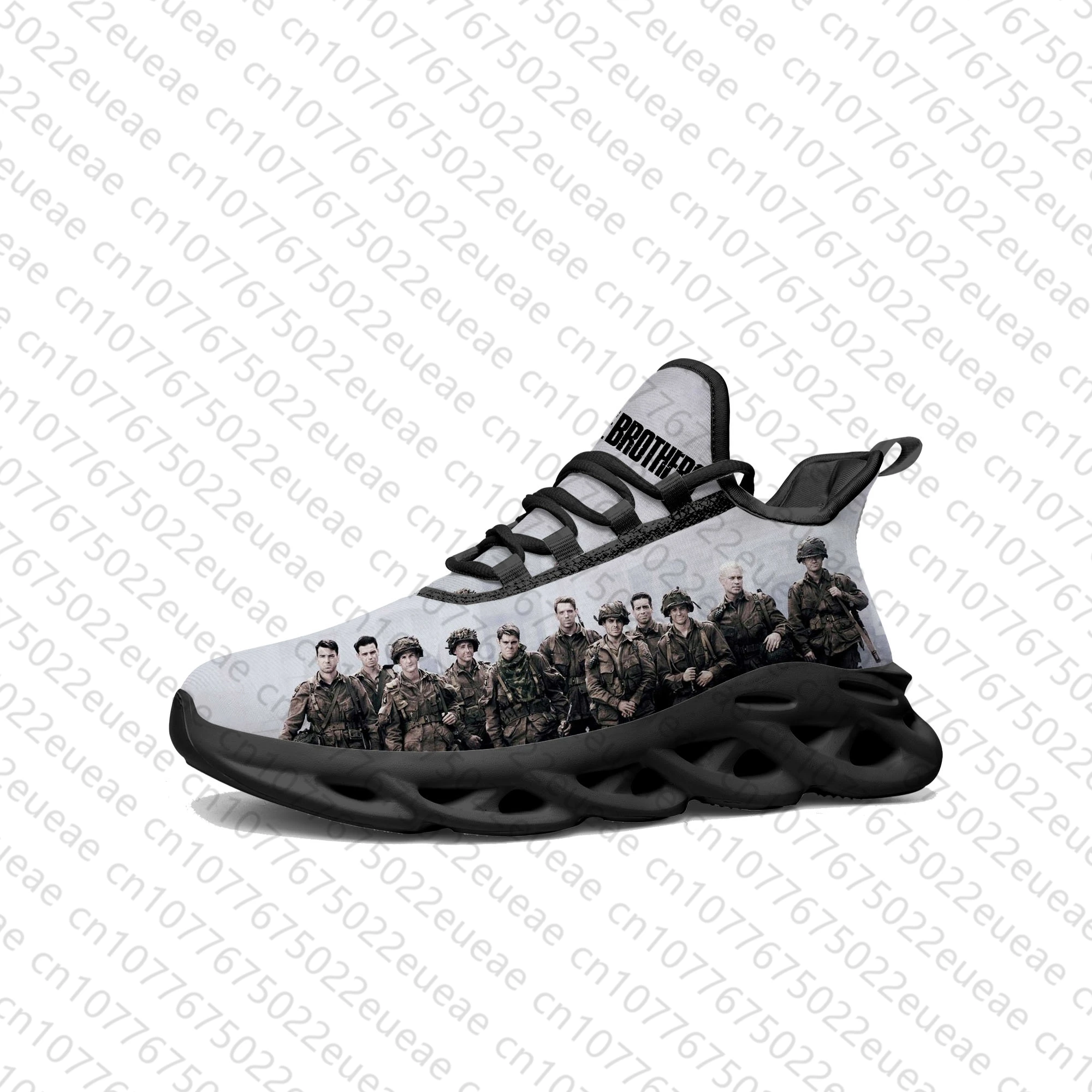 Band of Brothers Flats Sneakers Mens Womens Sports Shoes High Quality Easy Company Sneaker Lace Up Mesh Footwear custom Shoe