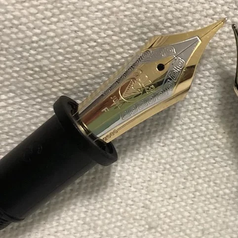 

Smooth WingSung 630 Large N0.8 Iraurita White Gold EF/F/M/B Nib Grip Section For 630 Fountain Pen Accessories Gift