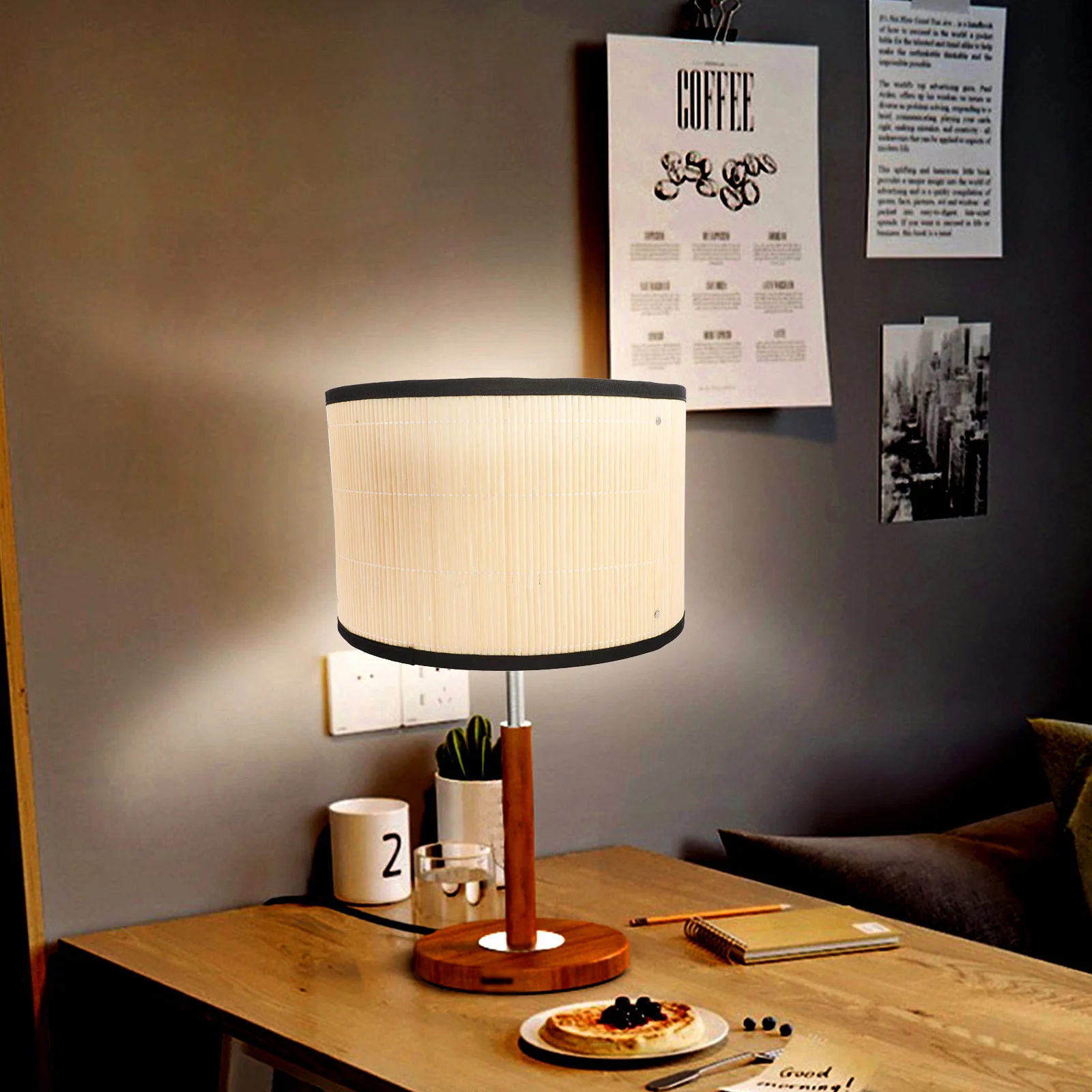 

Lamp Shade Dustproof Sturdy Iron Bracket Modern Household Light Cover Replacement For Table Ceiling Lamps Small