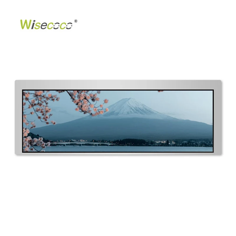 9.1 Inch Lcd Display Module 822*260 LVDS Interface Full Angle Bar LCD Display Screen for Vehicle Display Advertising Monitor