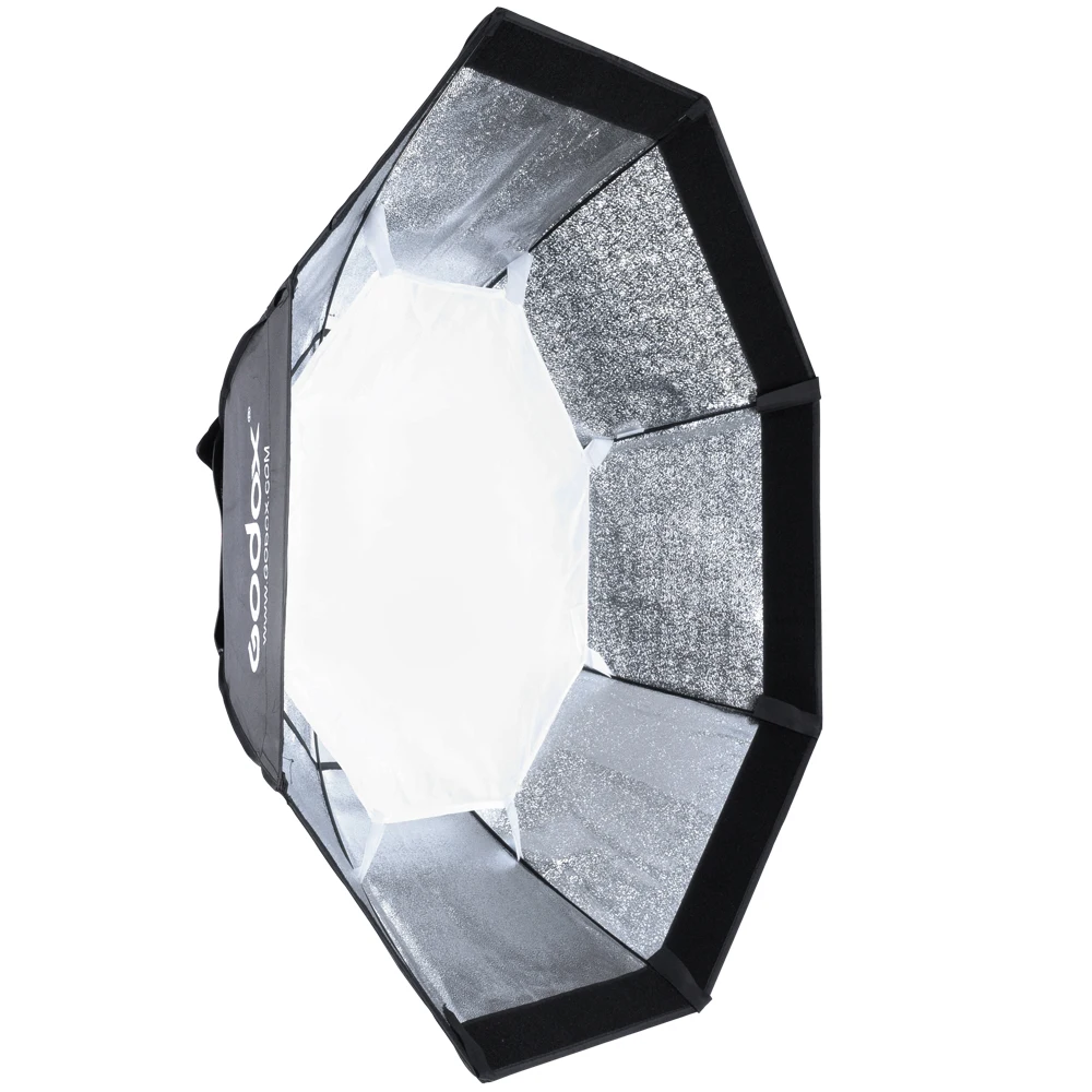 Godox-Softbox Octogonal De 95Cm, 120Cm E 140Cm, caixa Macia Tipo Favo De Mel Com Suporte Bowens Para Estúdio E Flash