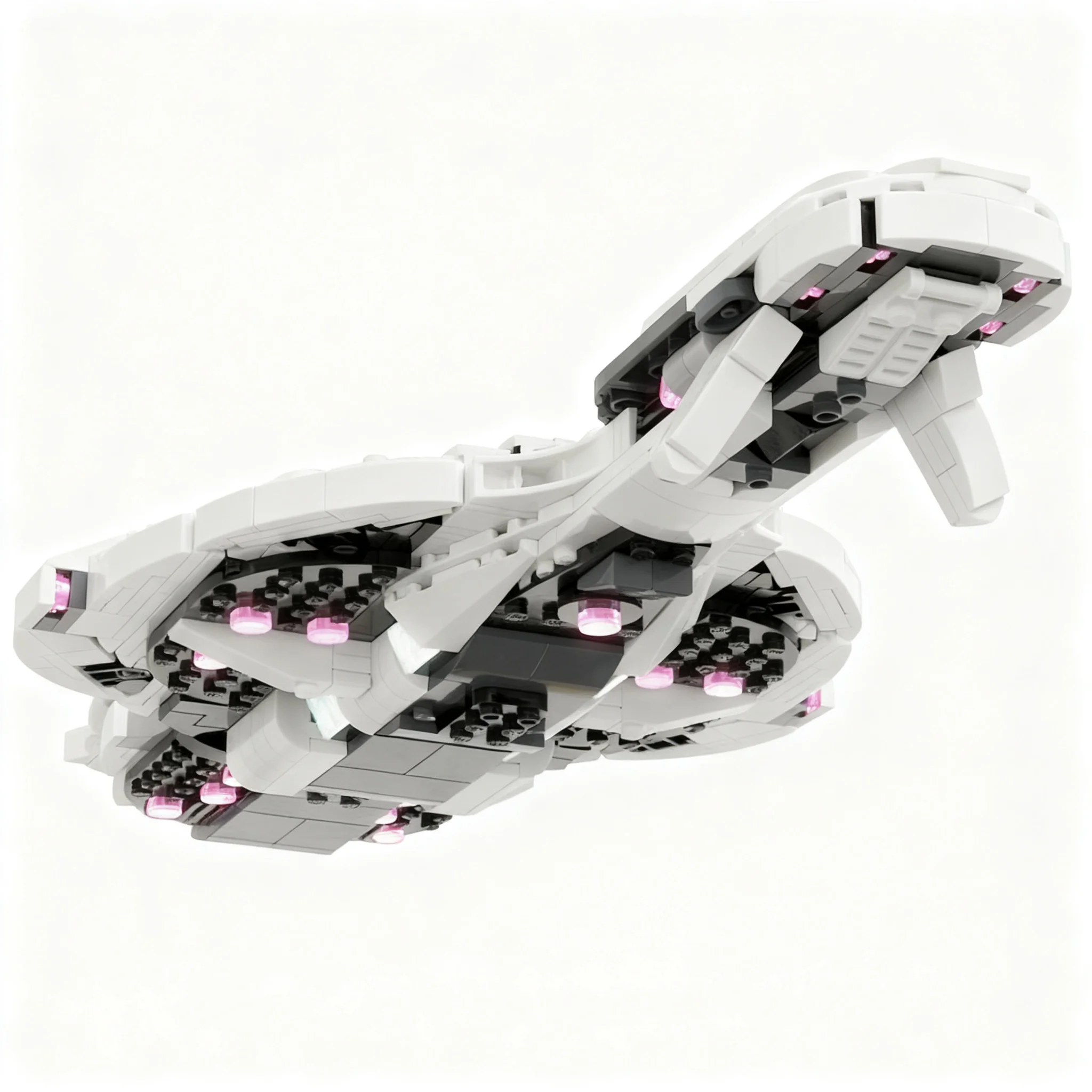 756pcs MOC Ket-pattern CCS Battlecruiser Space Model Building Blocks Architecture Christmas Gift Toys Education Idea Assemble