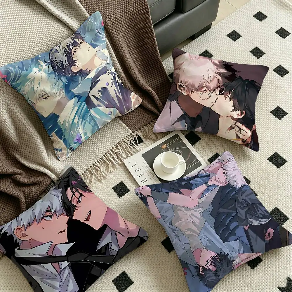 Link C-Click Anime Maple Design Cushion Cover Happy Autumn Harvest decor Holiday Decorati Pillow Cover