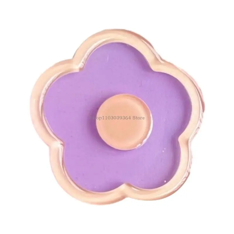 Clear Star/Heart/Flower Ponytail Hair Spin