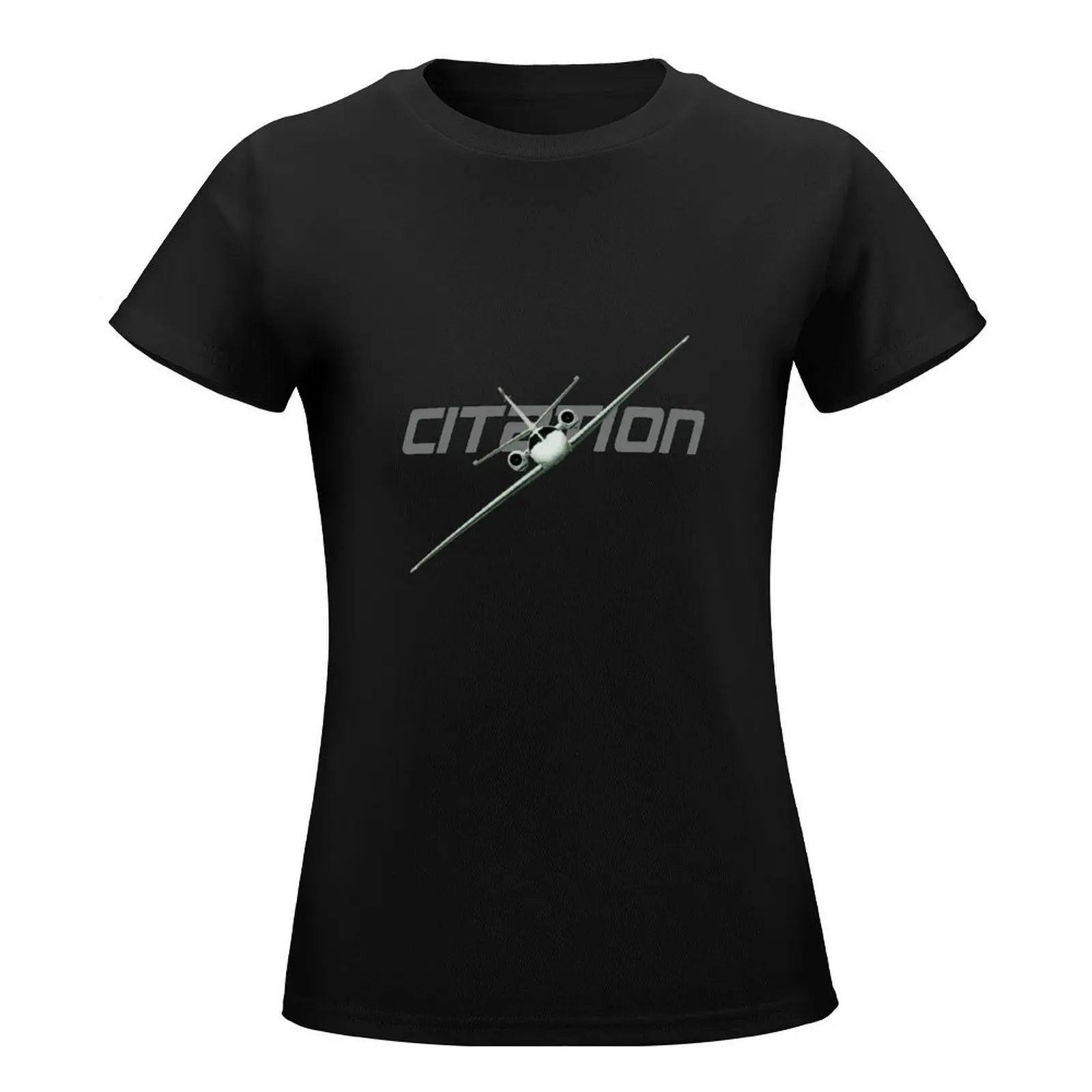 Citaton Front in Flight T-Shirt vintage summer clothes cat shirts for Women