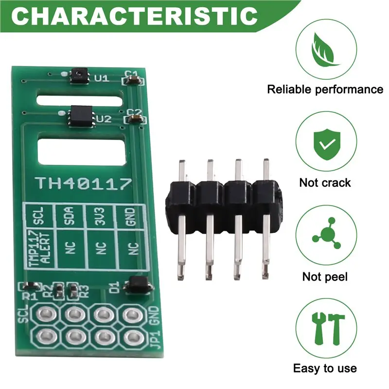 ABFN-High-Accuracy Temperature Sensor Module, SHT40 Humidity And Temperature Sensor Module, TMP117