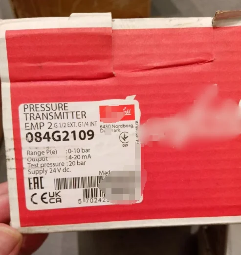 Оригинальный датчик давления 084G2109 EMP 2 084G2109 0–10 бар 084G2108 084G2111 Stock
